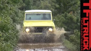 1968 Ford Bronco Pickup takes on the Off-Road CliffHanger Challenge