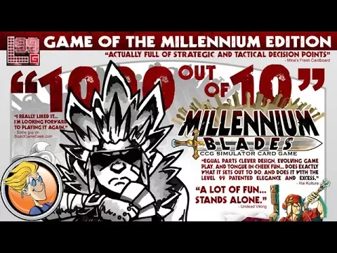 Millennium Blades: Game of the Millennium Edition — game preview at Gen Con 50