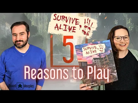 Survive Alive - 5 Reasons to be Excited . We review this great board game on Game Found