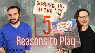 Survive Alive - 5 Reasons to be Excited . We review this great board game on Game Found