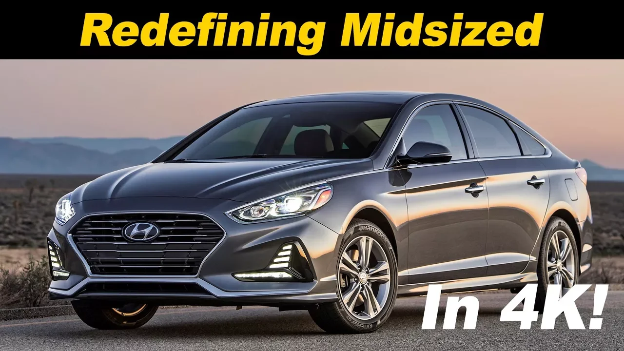 2018 Hyundai Sonata 2.0T Review and Road Test In 4K!