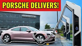The 2025 Porsche Taycan Is A Charging Monster! Deep Dive Analysis