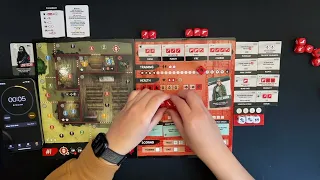 Vengeance Roll & Fight Episode 1 Board Game Solo Playthrough #1 | Danicha