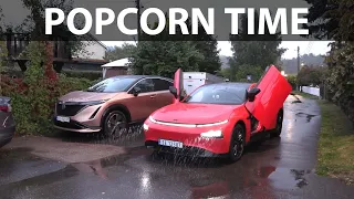 Live streaming 1000 km with Xpeng P7 and Nissan Ariya 63 kWh this weekend