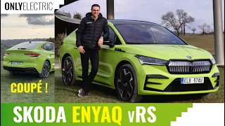 Skoda Enyaq iV vRS Coupe - Is it Still Practical despite the Coupé Style ?