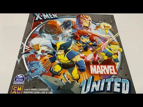 Marvel United: X-Men Unboxing