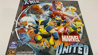 Marvel United: X-Men Unboxing 