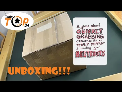 A game about quickly grabbing creatures that are totally different, and watching out for turnips Unboxing.