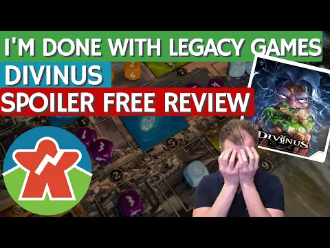 Divinus - Board Game Review - I'm Done With Legacy Games