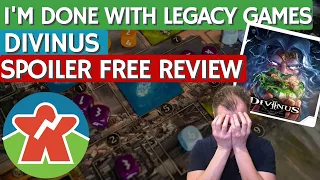 Divinus - Board Game Review - I'm Done With Legacy Games
