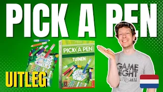 Pick a Pen Tuinen - Uitleg (NL)
