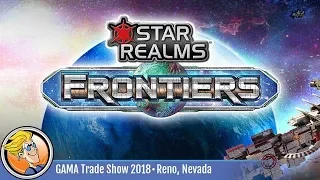 Star Realms: Frontiers — game preview at GAMA 2018
