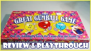 The Great Gumball Game Board Game Review & Playthrough | Board Game Night