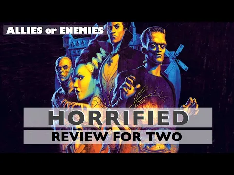 Horrified - Two Player Board Game Review