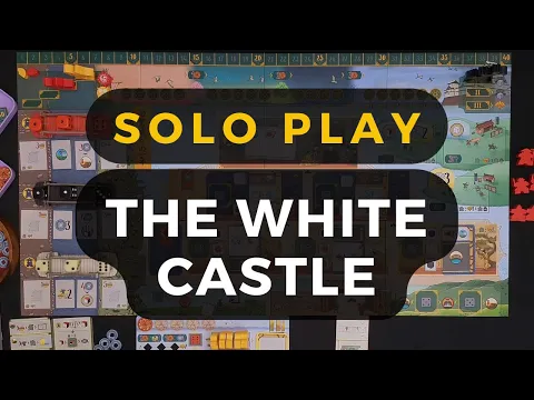 NOT a Tutorial! The White Castle Board Game | My First Solo Playthrough | DaniCha