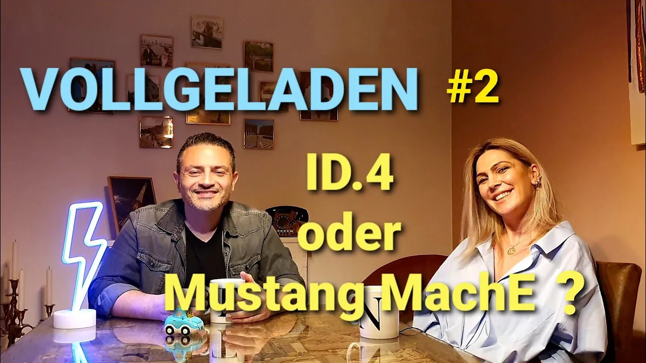 VOLLGELADEN #2 Welches Elektroauto soll es werden? VW ID4 oder Mustang MachE? Helft uns :)
