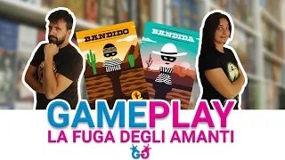 Bandido e Bandida, Partita completa a due giochi da tavolo fusi assieme per far fuggire gli amanti