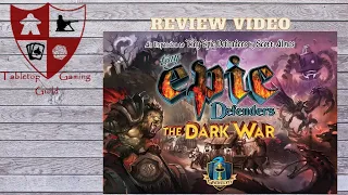 Tiny Epic Defenders The Dark War Board Game Review