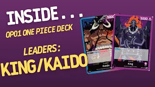 Inside…King / Kaido DECK - OP-01 One Piece Card Game (4K60fps)