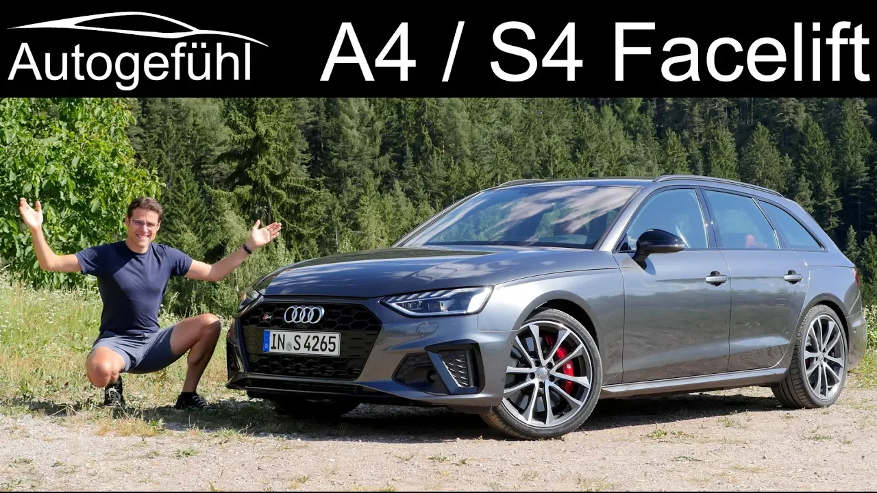 Audi A4 Facelift FULL REVIEW S4 Avant driving 2020 - Autogefühl