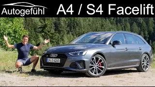 Audi A4 Facelift FULL REVIEW S4 Avant driving 2020 - Autogefühl