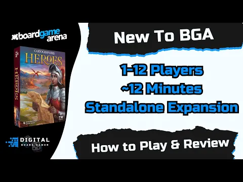 New to BGA: Cartographers Heroes — How to Play on BGA.