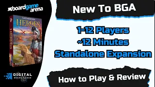 New to BGA: Cartographers Heroes — How to Play on BGA.