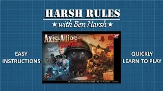 Harsh Rules - Learn to Play Axis & Allies & Zombies