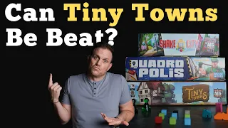 Is Tiny Towns the Best? Let's Compare! | 3 More Games! 10-12/1000 in Our Journey to Play 1000 Games