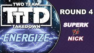 Dice Masters Two Team Takedown: Energize || Round 4 (SuperK vs JackalopeSpam)