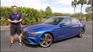 Is the 2024 Genesis G70 3.3T a BETTER luxury sport sedan than a Mercedes AMG C63?