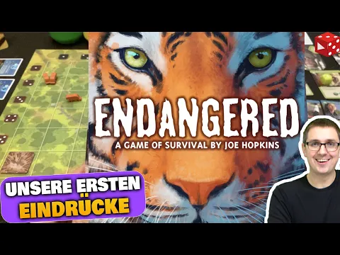 Endangered • Unsere ersten Eindrücke • Das BESTE kooperative Artenschutz Brettspiel