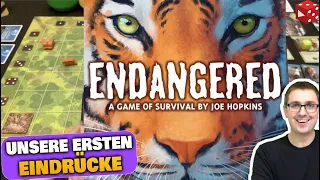 Endangered • Unsere ersten Eindrücke • Das BESTE kooperative Artenschutz Brettspiel