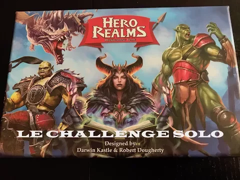 Hero Realms: présentation du jeu, des règles et du Challenge SOLO