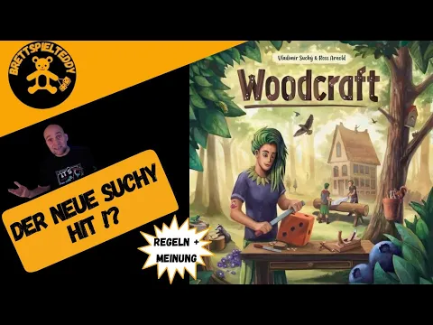 Woodcraft - Spiel - Brettspiel Teddy - Regeln und Meinung - Board Games