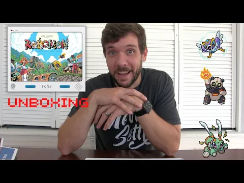 RoboMon Game Unboxing