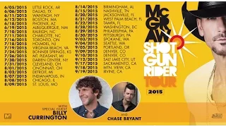 Shotgun Rider Tour 2015 | GOT MUSIC? | McGraw