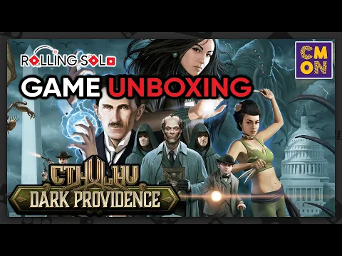 Cthulhu: Dark Providence & Dark Providence Investigators | Game Unboxing