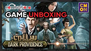 Cthulhu: Dark Providence & Dark Providence Investigators | Game Unboxing
