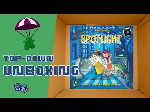 Spotlight Board Game Unboxing