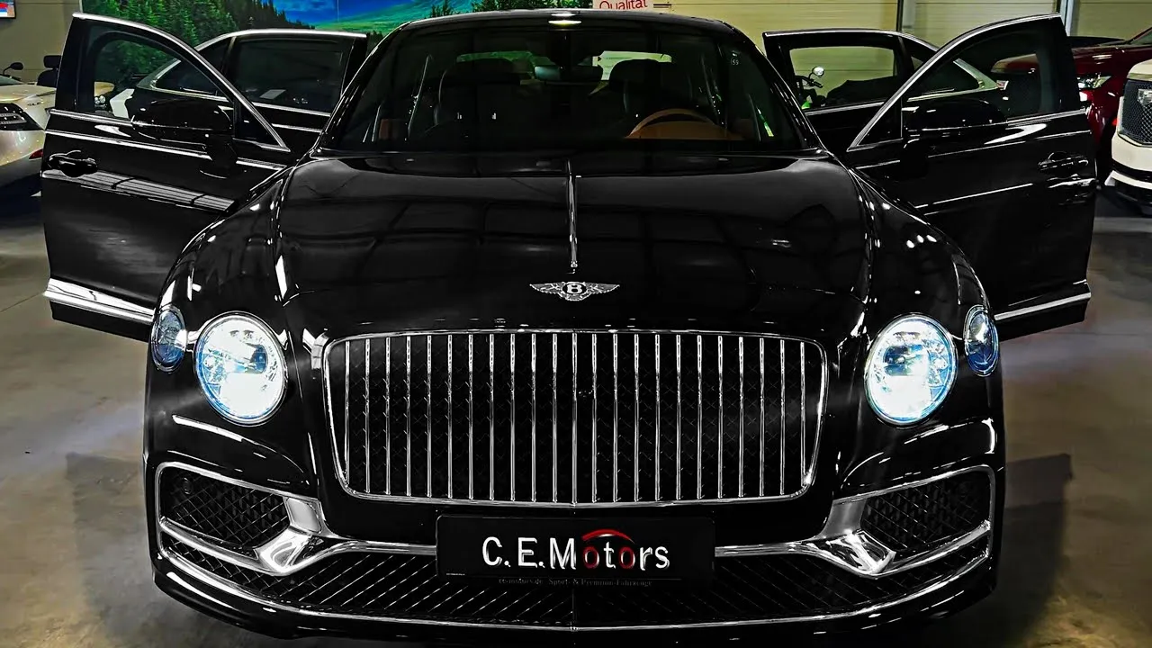 Bentley Flying Spur (2024) - Sound, interior and Exterior (incredibly)