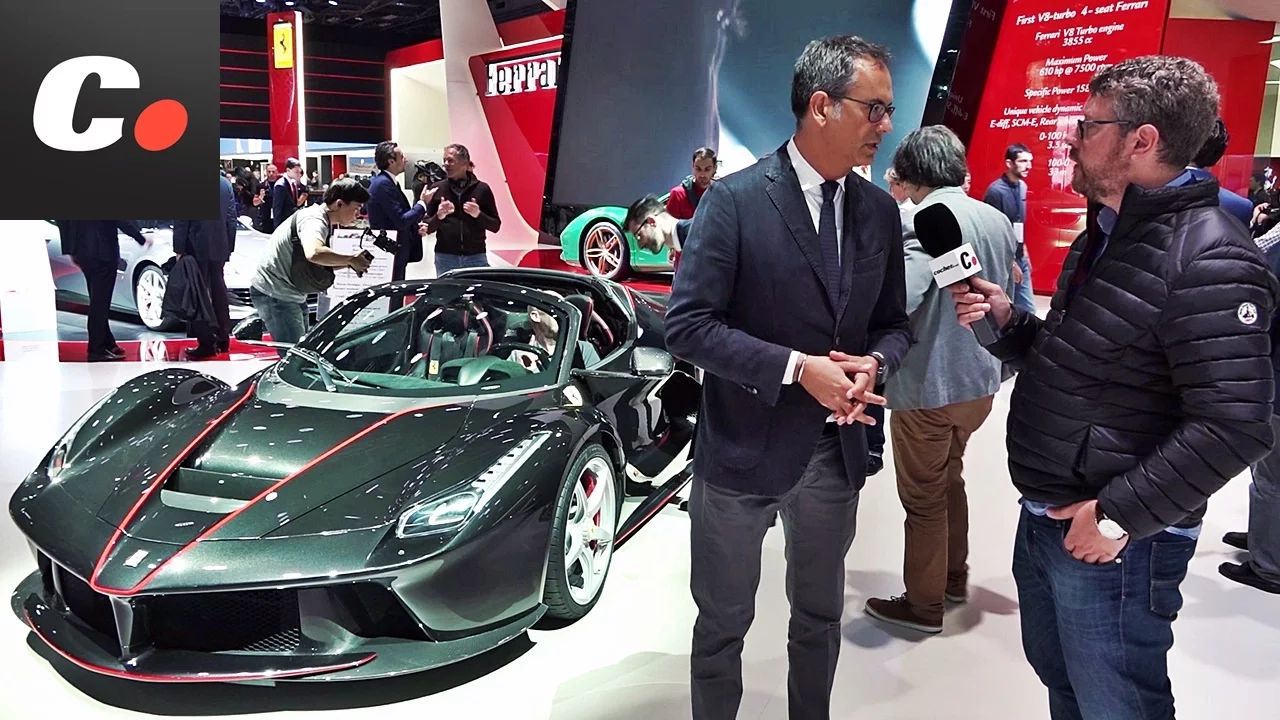 Ferrari 70 Aniversario / LaFerrari Aperta | Salón París 2016 | Mondial de l'Automobile | coches.net