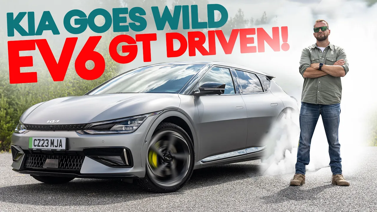 KIA EV6 GT DRIVEN! Has the Tesla Model 3 Performance met its match? / Electrifying