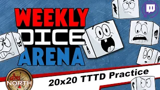 Dice Masters Weekly Dice Arena || 20x20 TTTD Practice (Round 3)