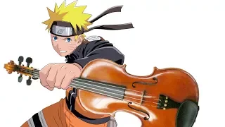 Naruto theme song but played on the violin