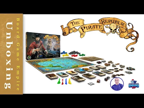 The Pirate Republic Unboxing - Green Feet Games