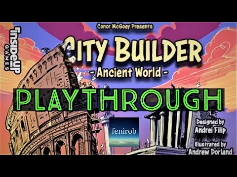 City Builder: Ancient World Board Game I Playthrough