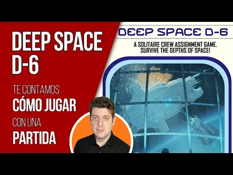 Juego de mesa en solitario | Deep Space D6 - Tutorial y Partida en español