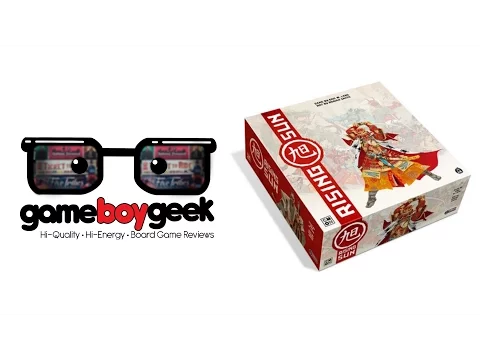 Rising Sun Board Game Sneak Peek & First Impressions (Prelude Mini Review) with the Game Boy Geek