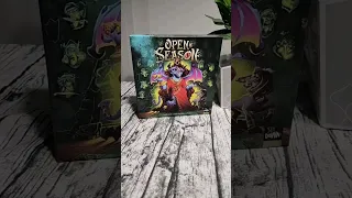 #OpenSeason new card drafting/placement - collect your monster trophy!👹🏆 #shorts #boardgamesarefun